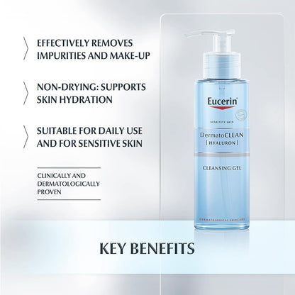 Eucerin DermatoClean Refreshing Cleansing Gel 200ml