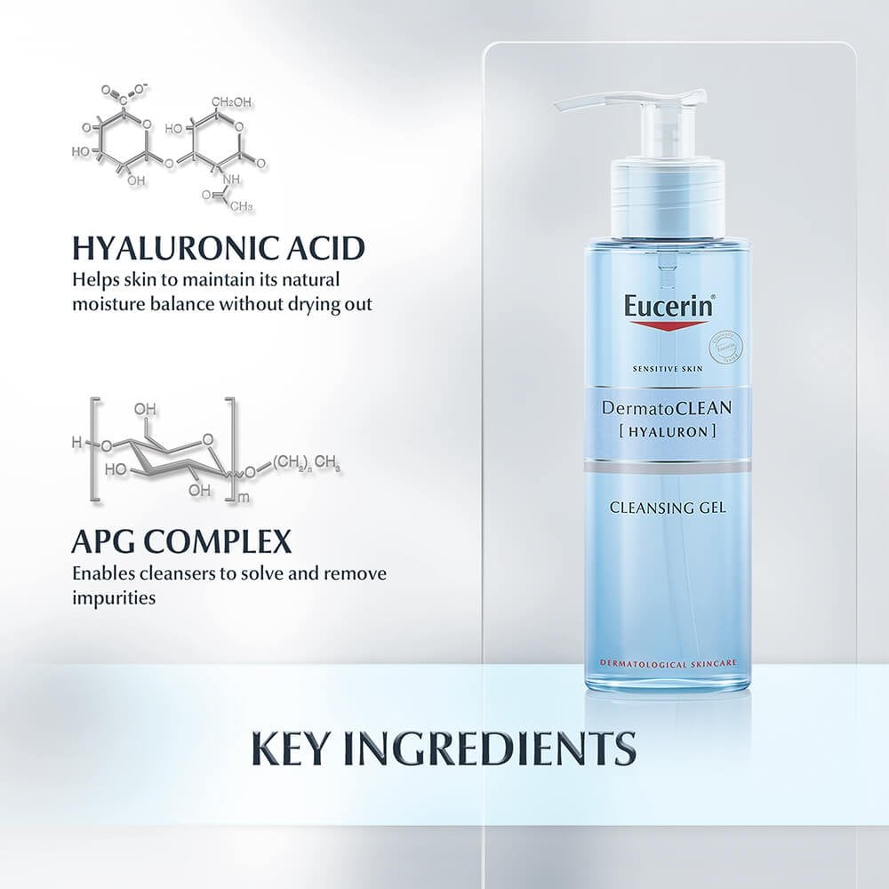 Eucerin DermatoClean Refreshing Cleansing Gel 200ml