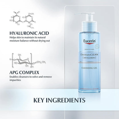Eucerin DermatoClean Refreshing Cleansing Gel 200ml