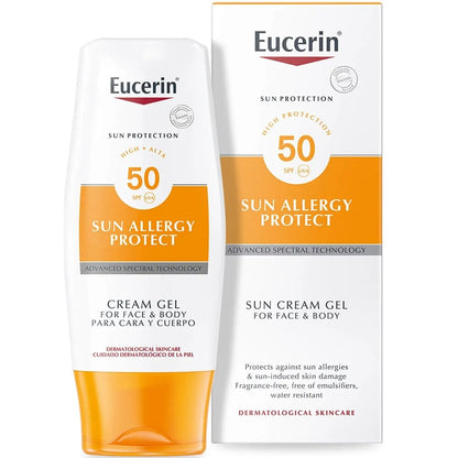 Eucerin Sun Allergy Protect Cream Gel SPF50 150ml