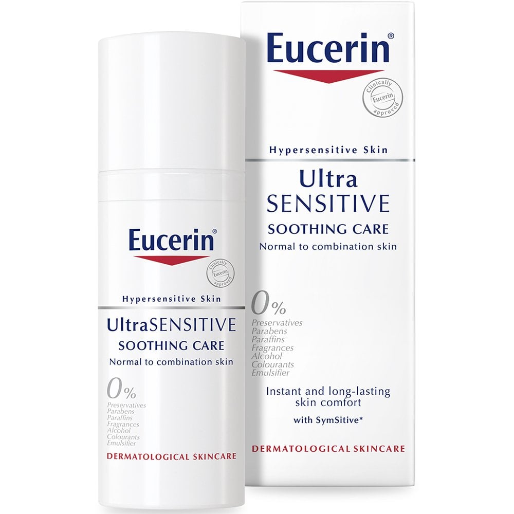 Eucerin UltraSensitive Soothing Care Cream Normal to Combination Skin 50ml