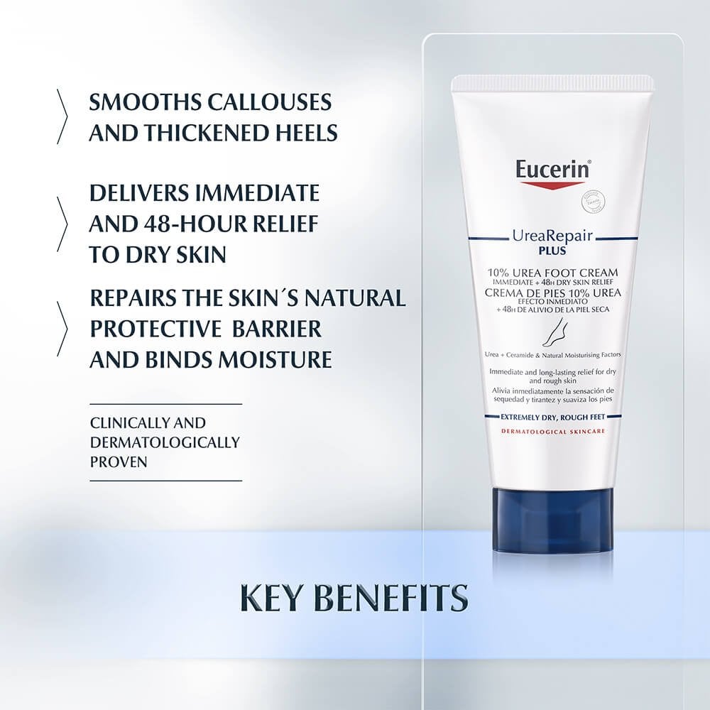 Eucerin Urea Repair+ 10% Urea Foot Cream 100ml