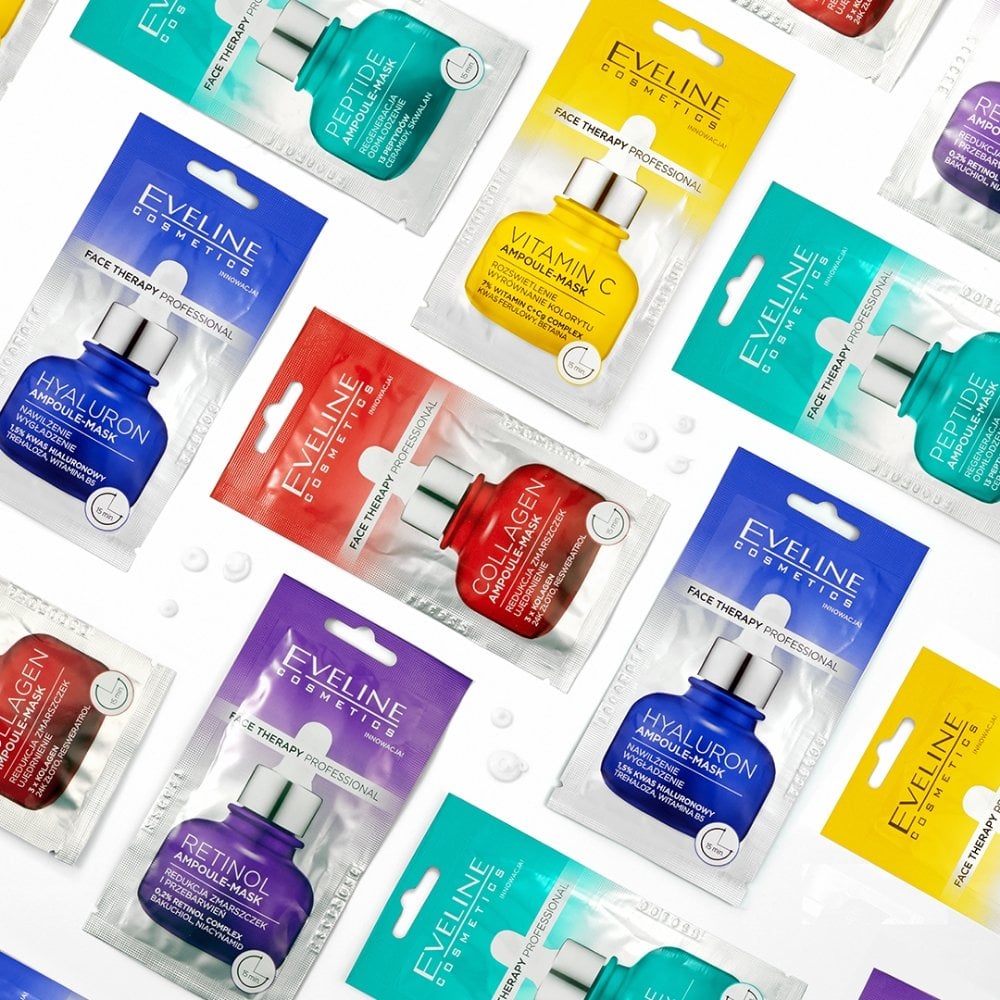 Eveline Cosmetics Face Therapy Professional Collagen Ampoule-Mask 8ml