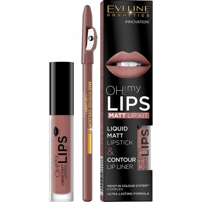 Eveline Cosmetics Oh My Lips Matte Lip Kit