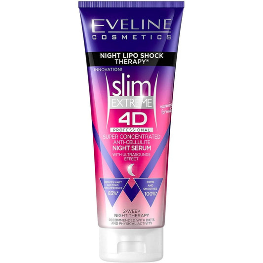 Eveline Cosmetics Slim Extreme 4D Professional Anti-Cellulite Night Serum 250ml