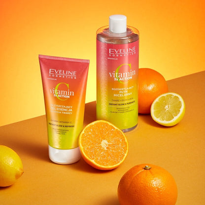 Eveline Cosmetics Vitamin C 3x Action Illuminating Micellar Water 500ml