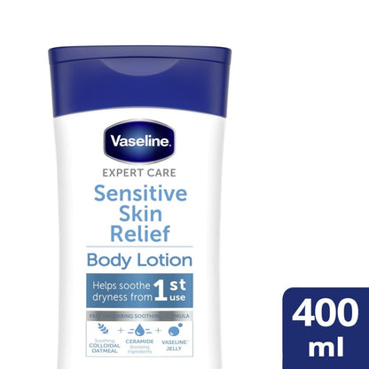 Vaseline Expert Care Sensitive Skin Relief Lotion 400ml