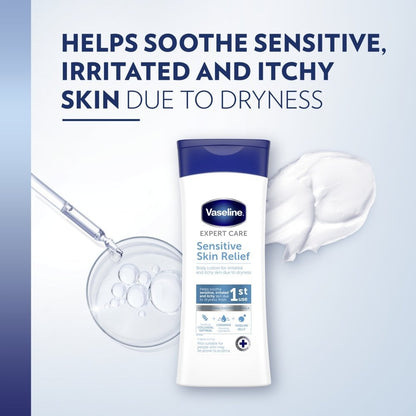 Vaseline Expert Care Sensitive Skin Relief Lotion 400ml