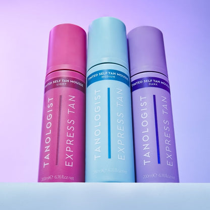 Tanologist Express Tan Tinted Self-Tan Mousse Medium 200ml