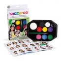 Snazaroo Face Paint Rainbow Palette Kit