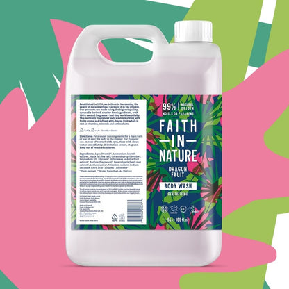 Faith In Nature Dragon Fruit Body Wash 5000ml