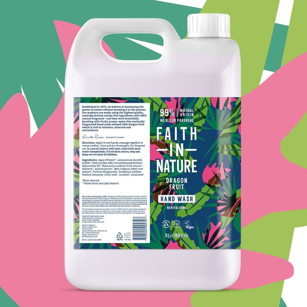 Faith In Nature Dragon Fruit Hand Wash 5000ml
