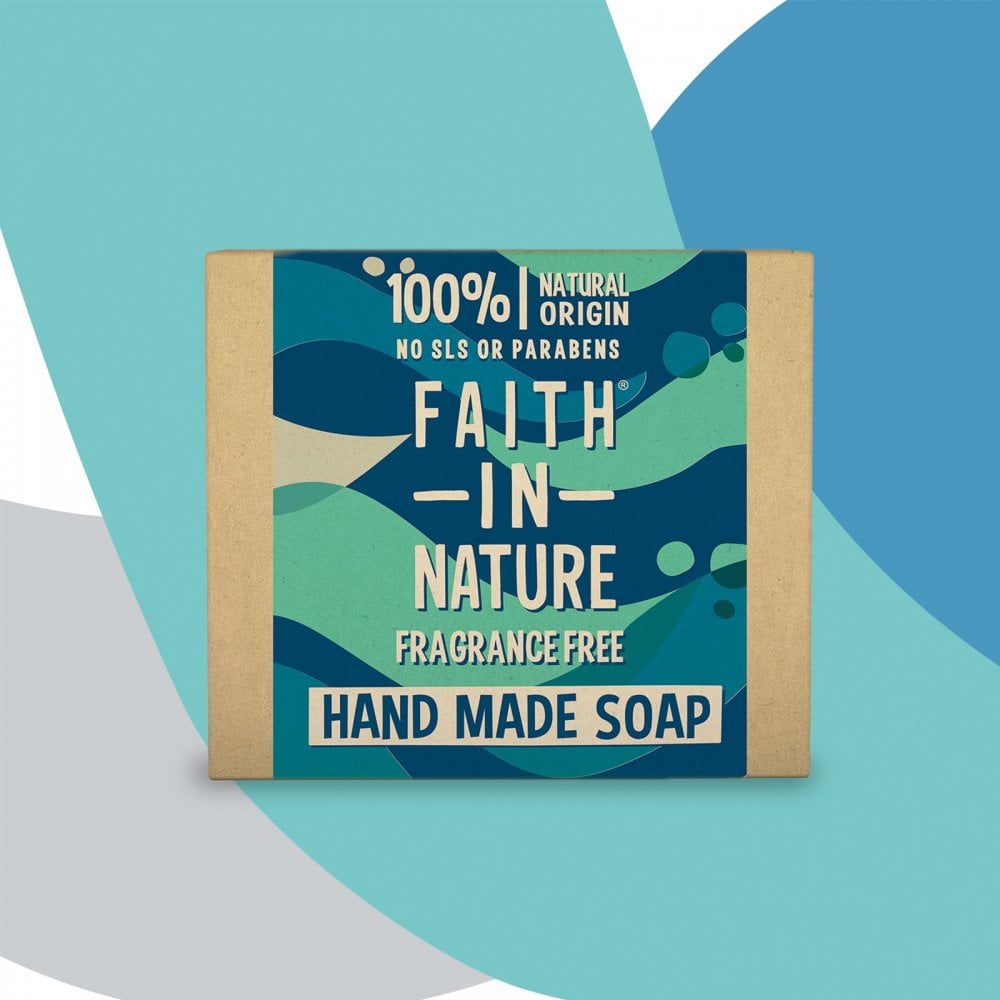 Faith In Nature Fragrance Free Hand Made Soap 100g