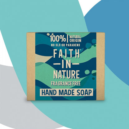 Faith In Nature Fragrance Free Hand Made Soap 100g