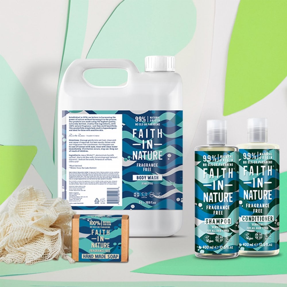 Faith In Nature Fragrance Free Hand Made Soap 100g