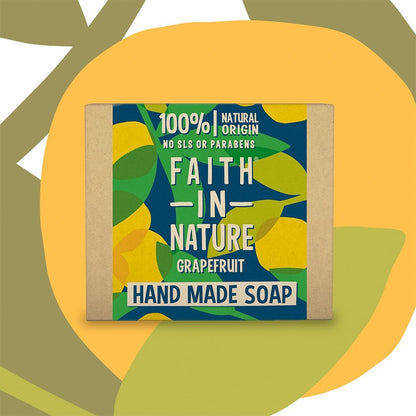 Faith In Nature Grapefruit Hand Made Soap 100g