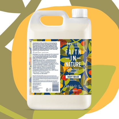 Faith In Nature Grapefruit & Orange Body Wash 5000ml