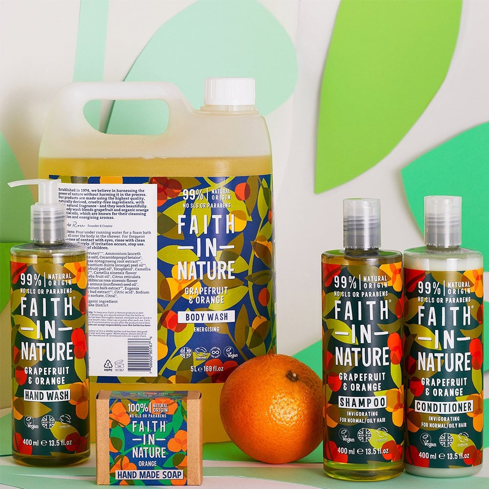 Faith In Nature Orange Hand Made Soap 100g