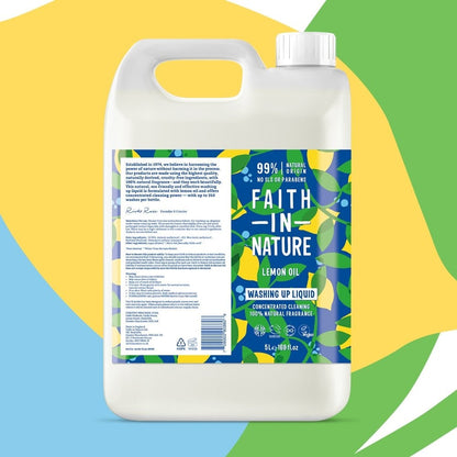 Faith In Nature Super Concentrated Washing Up Liquid 5000ml