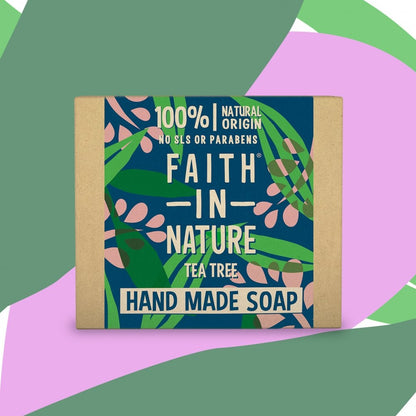 Faith In Nature Tea Tree Hand Made Soap 100g