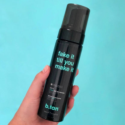 b.tan Fake It Till You Make It 1 Hour Self Tan Mousse Dark 200ml