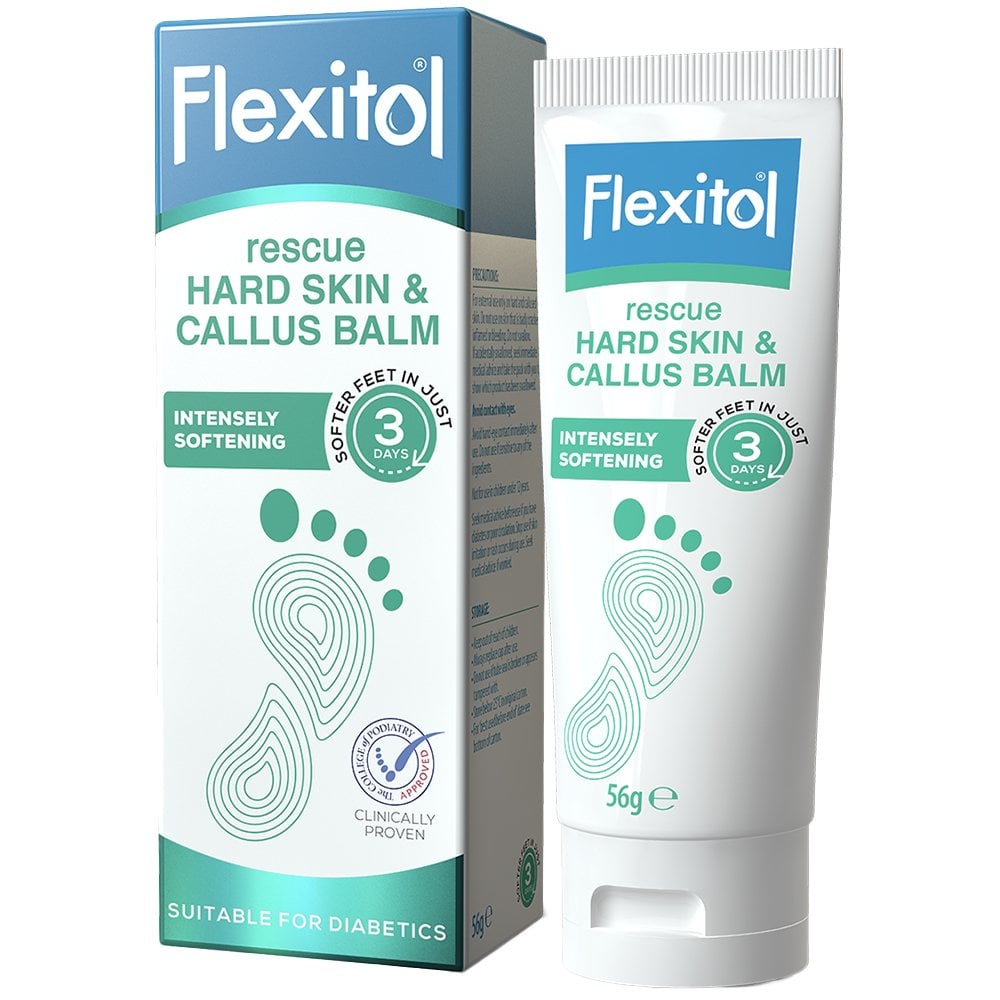 Flexitol Rescue Hard Skin & Callus Balm 56g