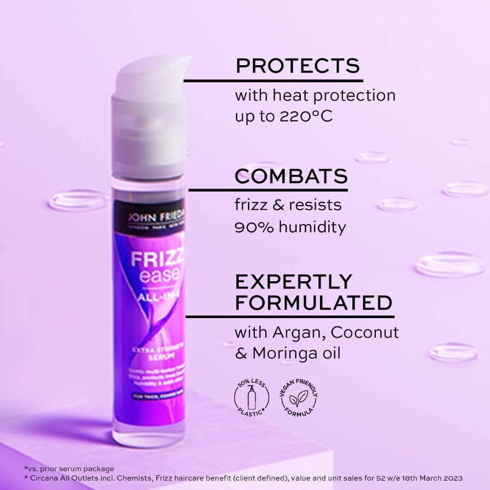 John Frieda Frizz Ease All-In-1 Extra Strength Serum 50ml