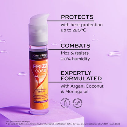 John Frieda Frizz Ease All-In-1 Light Serum 50ml
