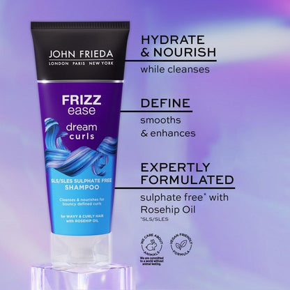 John Frieda Frizz Ease Dream Curls Shampoo & Curl-Defining Conditioner Twin 2 x 250ml