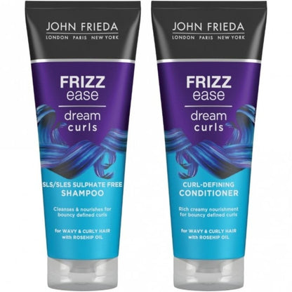 John Frieda Frizz Ease Dream Curls Shampoo & Curl-Defining Conditioner Twin 2 x 250ml