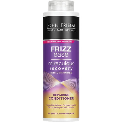 John Frieda Frizz Ease Miraculous Recovery Repairing Shampoo & Conditioner Twin 2 x 500ml