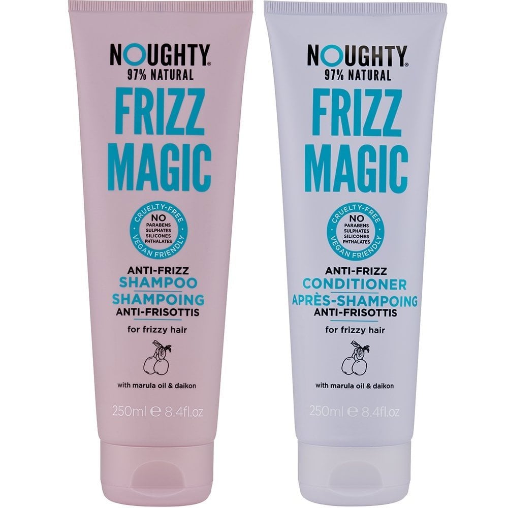 Noughty Frizz Magic Anti Frizz Shampoo & Conditioner Twin 2 x 250ml