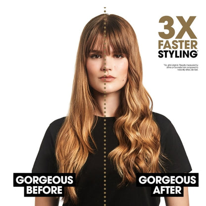 ghd Chronos Flat Iron Hair Straightener, 3x Faster Styling with 85% More Shine Black