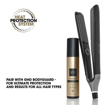 ghd Chronos Flat Iron Hair Straightener, 3x Faster Styling with 85% More Shine Black