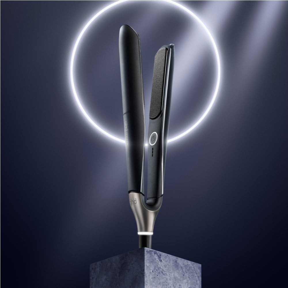 ghd Chronos Flat Iron Hair Straightener, 3x Faster Styling with 85% More Shine Black