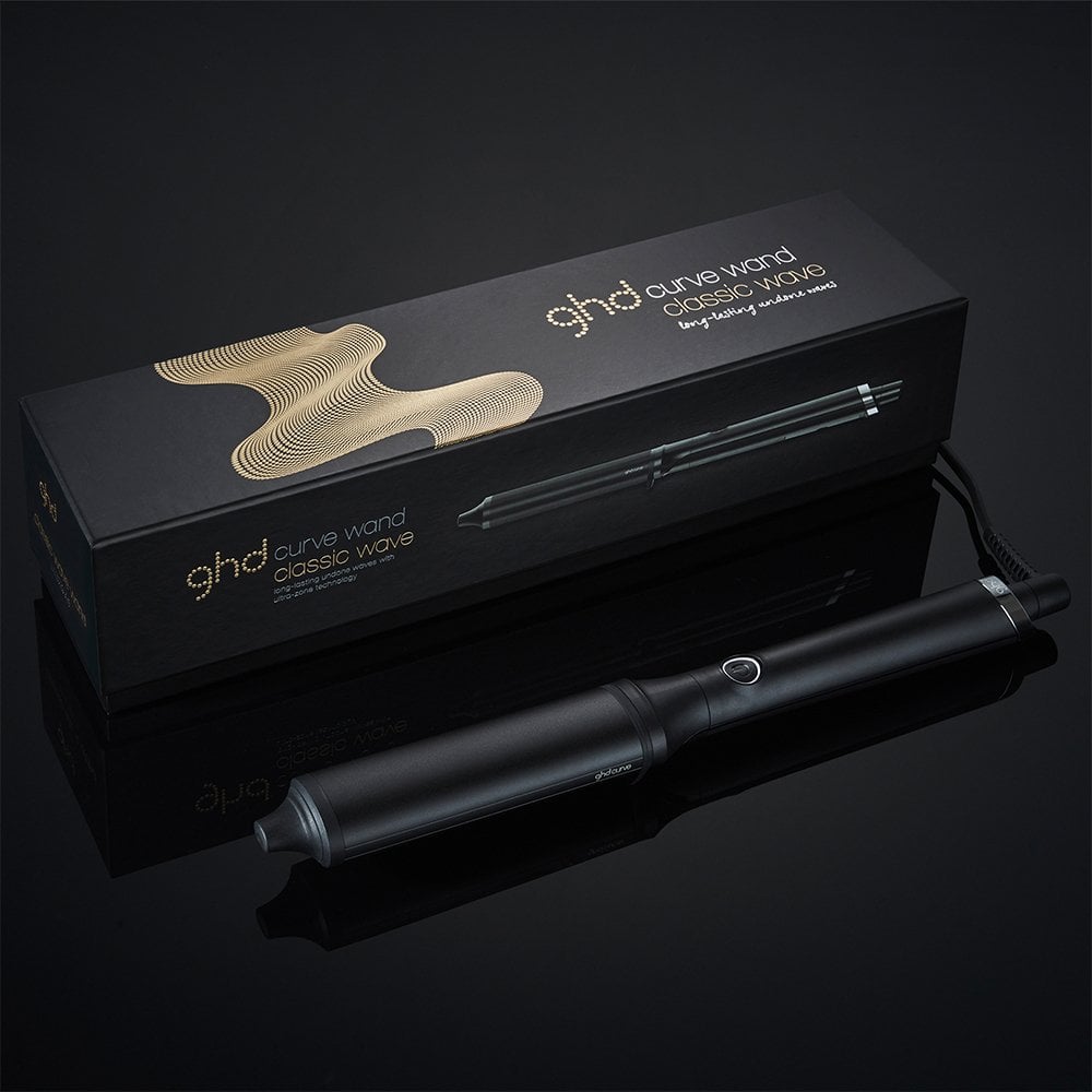ghd Curve Classic Wave Styling Wand Black 38-26mm