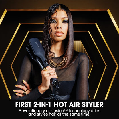 ghd Duet Style 2-in-1 Hot Air Straighter, Drier & Styler White