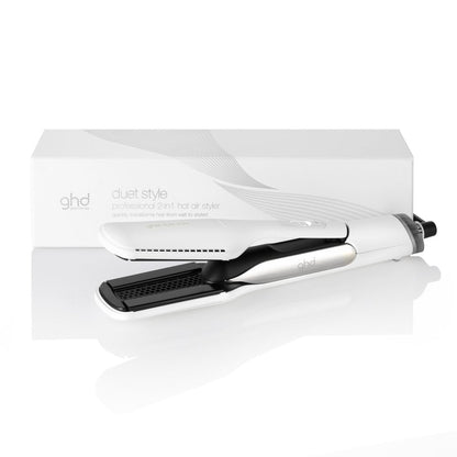 ghd Duet Style 2-in-1 Hot Air Straighter, Drier & Styler White