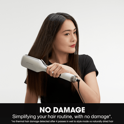 ghd Duet Style 2-in-1 Hot Air Straighter, Drier & Styler White