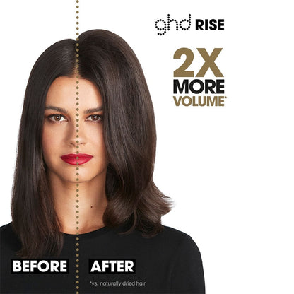 ghd Rise Volumising Styling Hot Brush Black