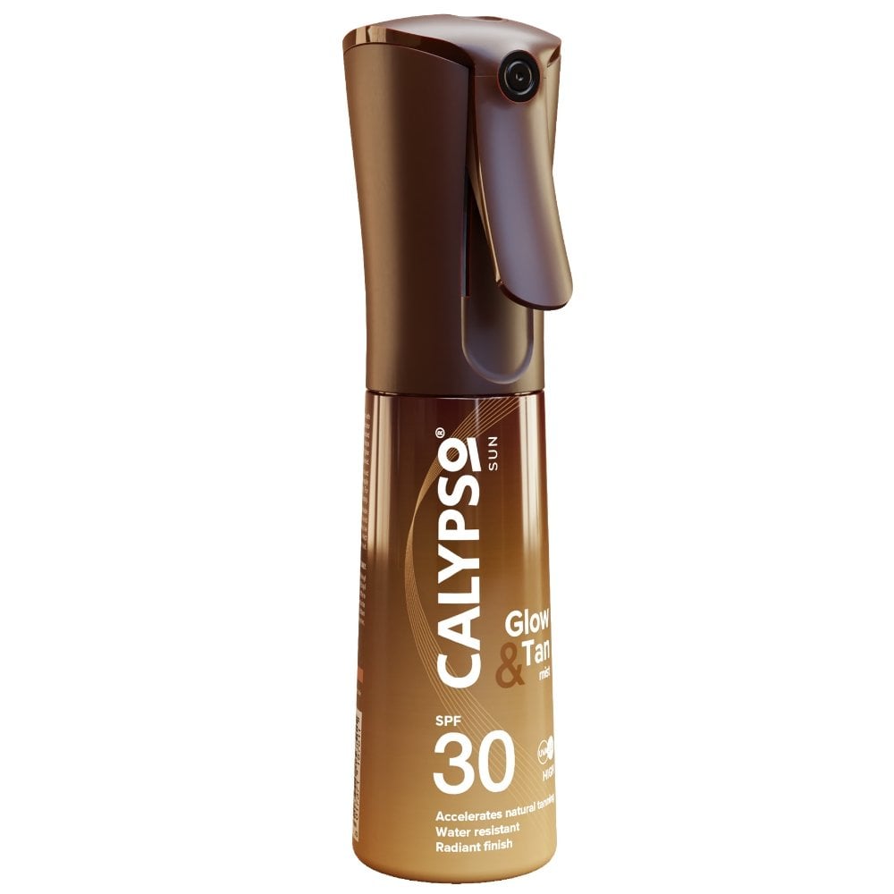 Calypso Glow & Tan Mist Radiant Finish Sunscreen SPF30 100ml