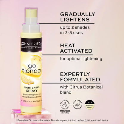 John Frieda Go Blonder Lightening Spray 100ml