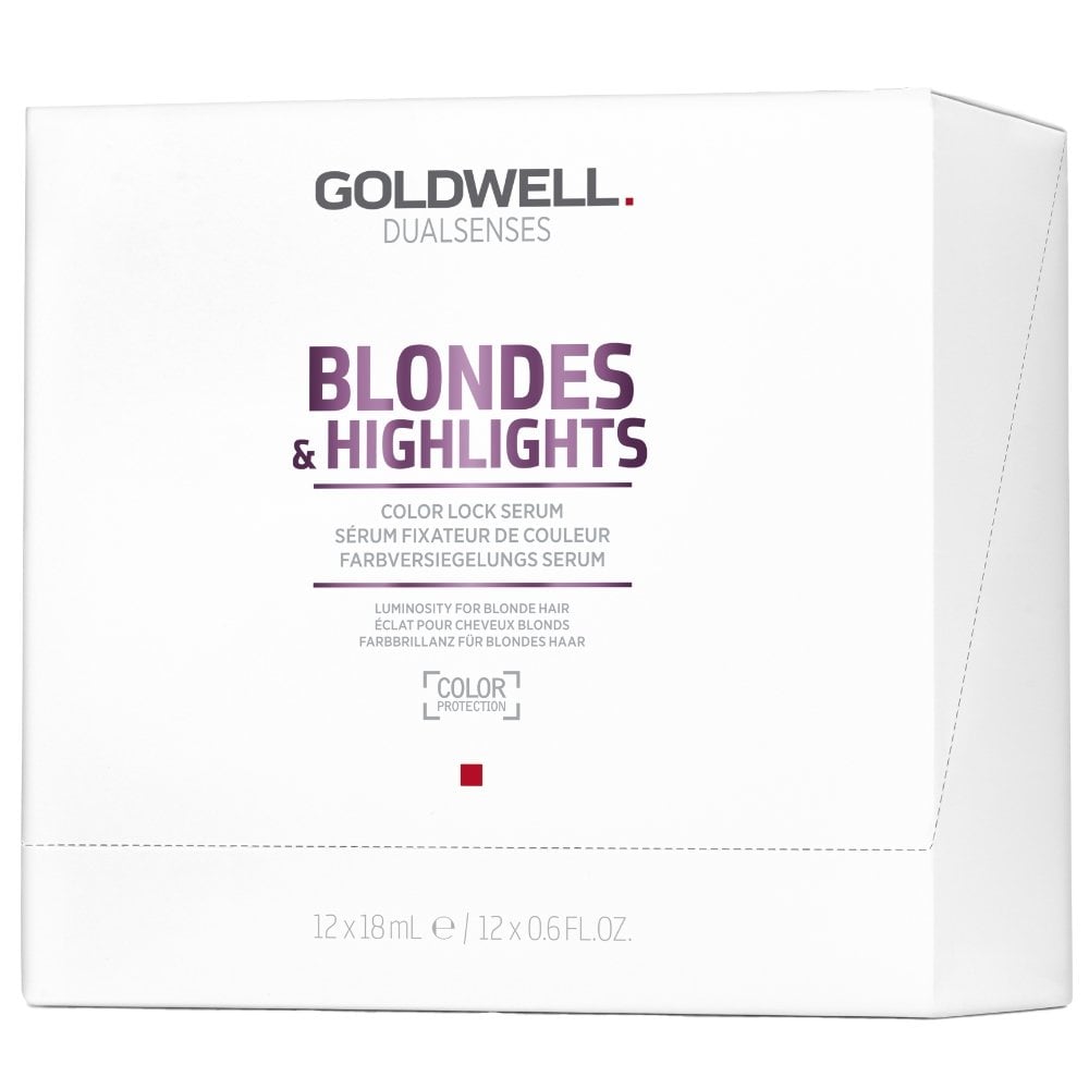 Goldwell DualSenses Blondes & Highlights Colour Lock Serum 12 x 18ml