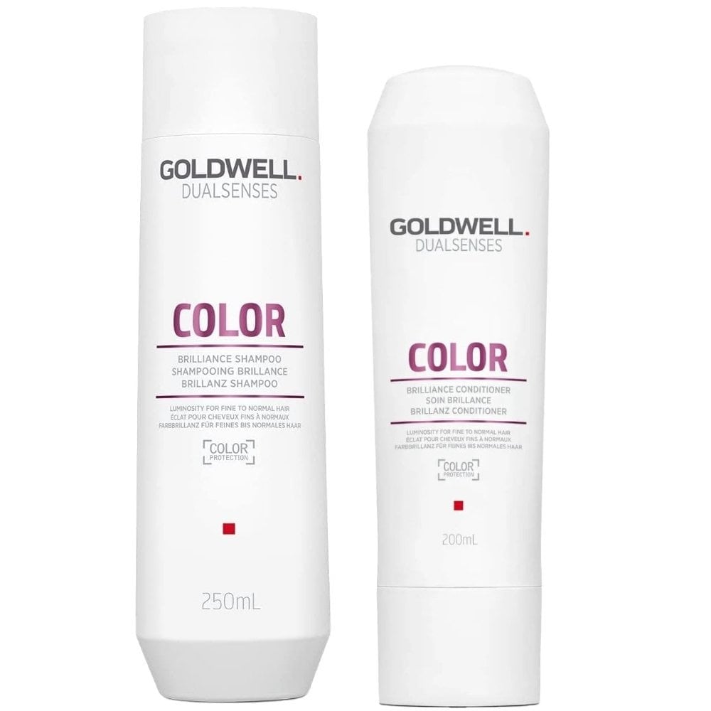 Goldwell DualSenses Colour Brilliance Shampoo 250ml & Conditioner 200ml Hair Twin
