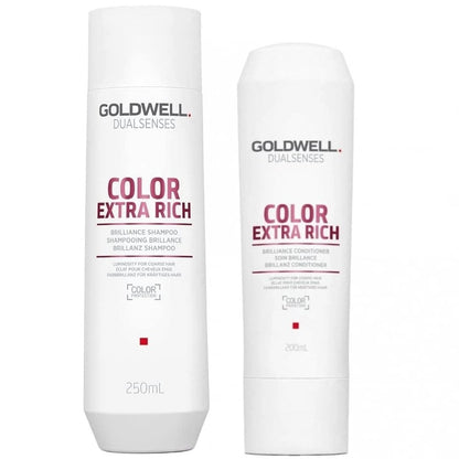 Goldwell DualSenses Colour Extra Rich Brilliance Shampoo 250ml & Conditioner 200ml Twin