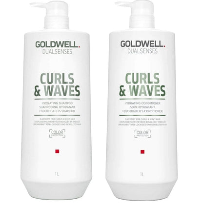Goldwell DualSenses Curls & Waves Hydrating Shampoo & Conditioner Twin 2 x 1000ml
