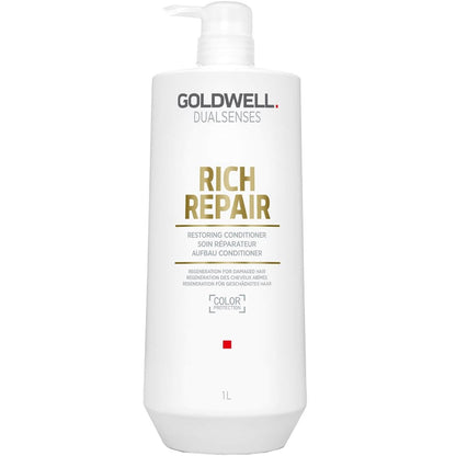Goldwell DualSenses Rich Repair Restoring Shampoo & Conditioner Twin 2 x 1000ml