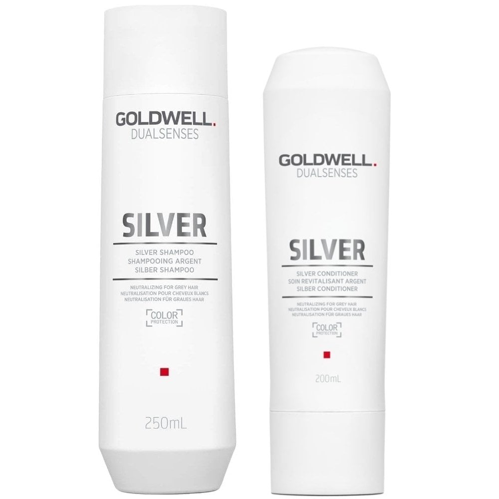 Goldwell DualSenses Silver Shampoo 250ml & Conditioner 200ml Twin
