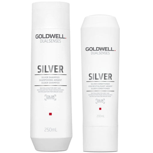 Goldwell DualSenses Silver Shampoo 250ml & Conditioner 200ml Twin