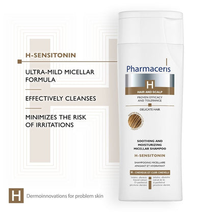 Pharmaceris H H-Sensitonin Micellar Soothing & Moisturising Shampoo for Sensitive Scalps 250ml